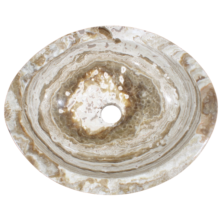 FOSSIL STONE OVAL SINK