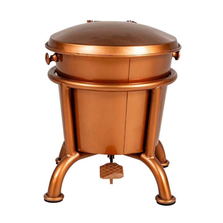 COPPER PEDAL BIN SMALL