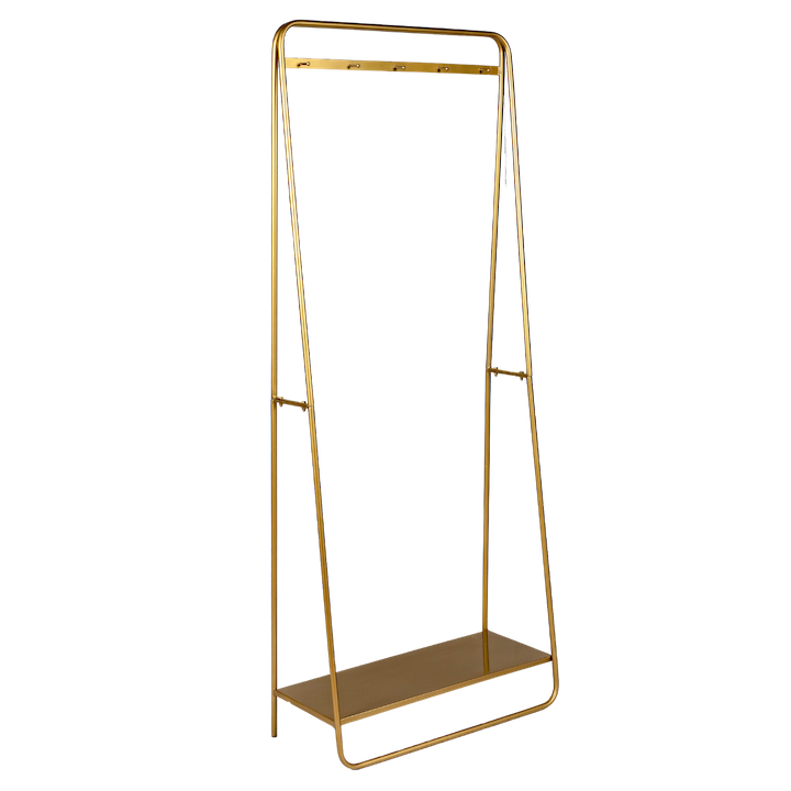 GOLD IRON CLOTHES RACK