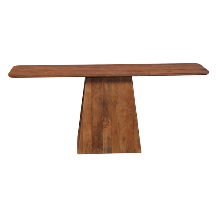 1.8M SMOKED WALNUT CONSOLE