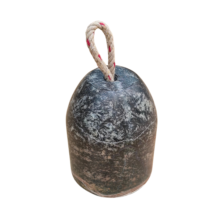 FOREST GREEN MARBLE BELL DOORSTOP
