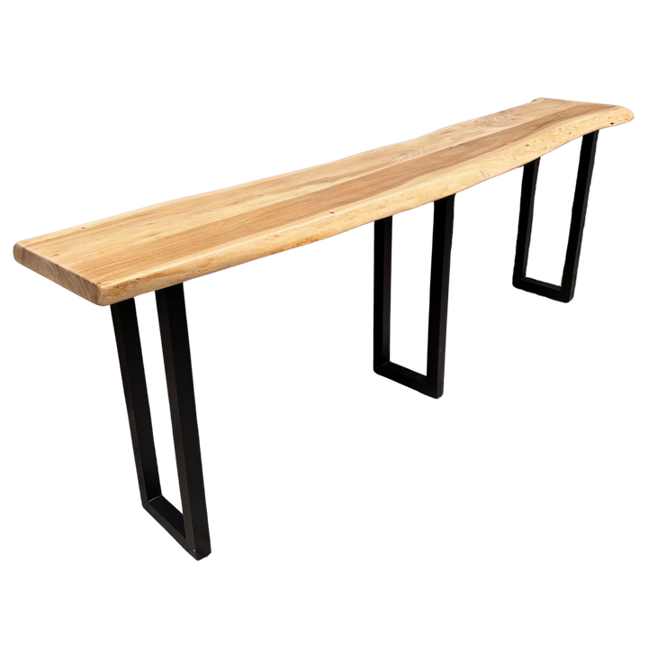 2.63M LIVE EDGE ACACIA CONSOLE TABLE