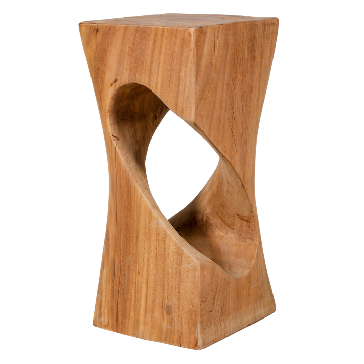 TWIST LOG SIDE TABLE