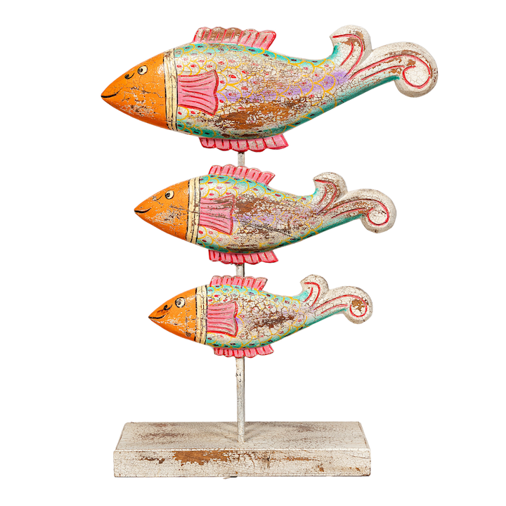 FISH TRIO ON STAND