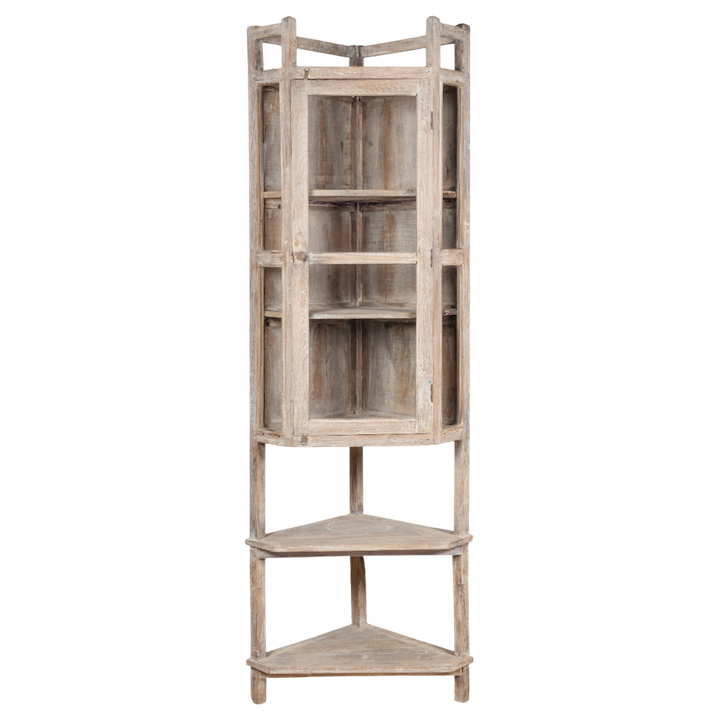 1.98M CORNER GLASS SHOWCASE