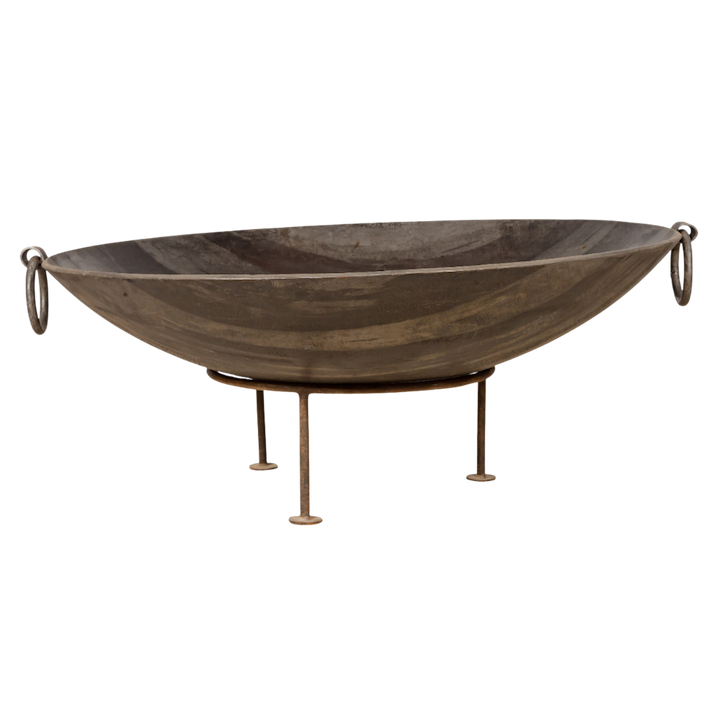 80CM STAMPED STEEL FIRE PIT