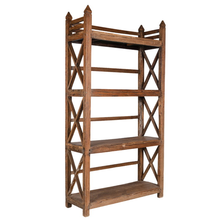 1.68M TEAK BOOKSHELF