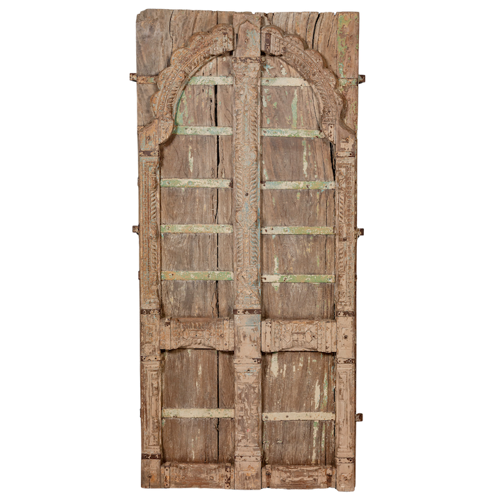 1.65M ANTIQUE TEAK GATES