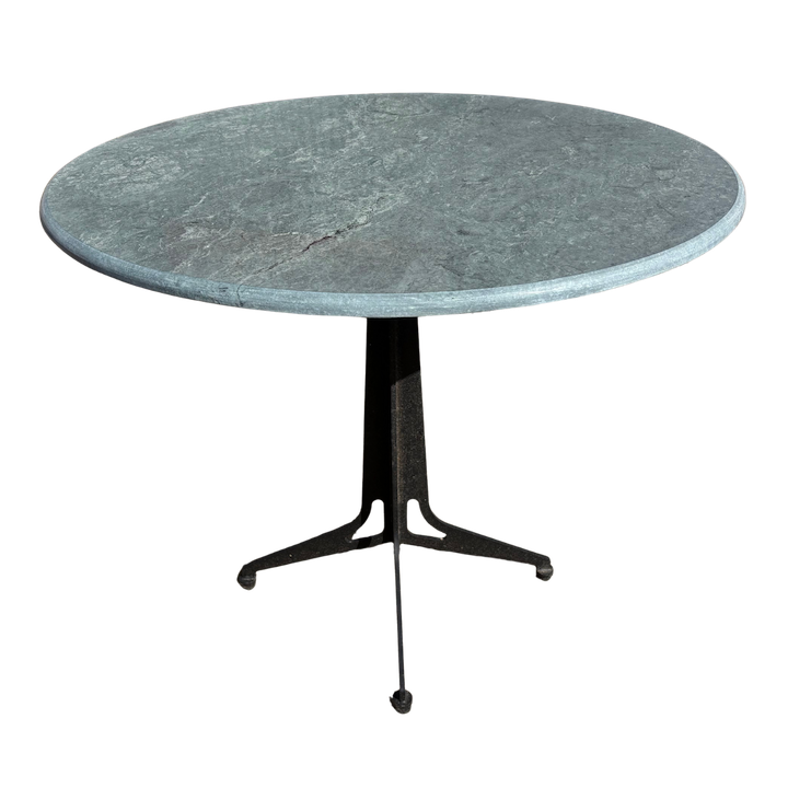 90CM ROUND GREEN MARBLE CAFE TABLE