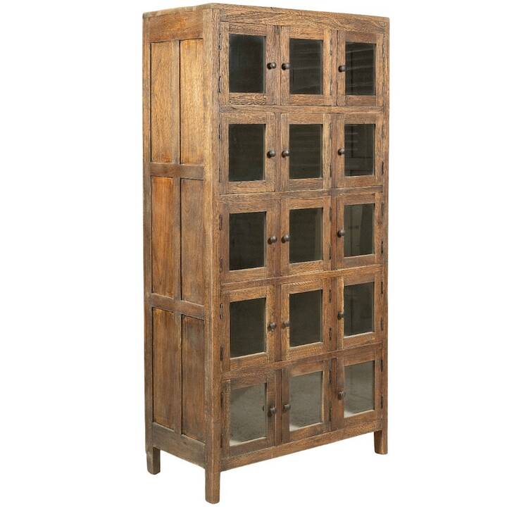 15-DOOR GLASS DOOR LOCKERS