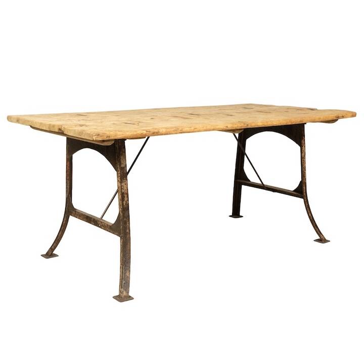 1.7M D-WOOD DINING TABLE