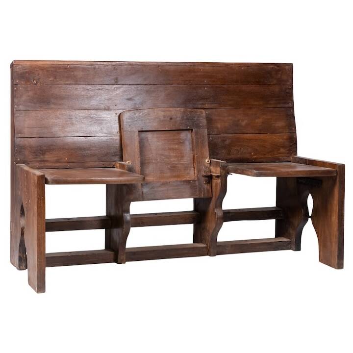 1.5M VINTAGE FOLD DOWN BENCH SEAT