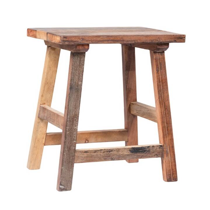 46CM RUSTIC STOOL