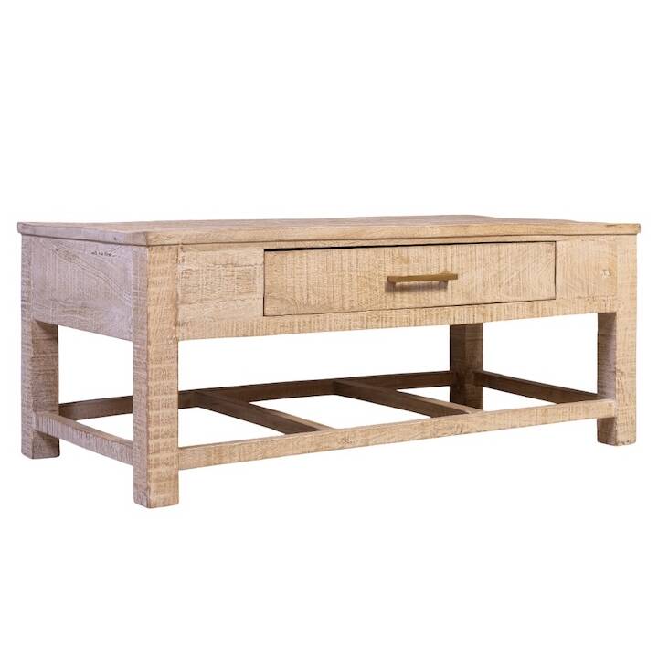 WHITEWASH COFFEE TABLE
