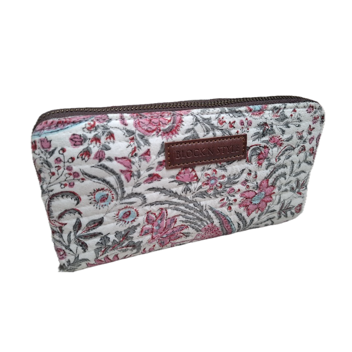 Organic Cotton Material Clutch Purse